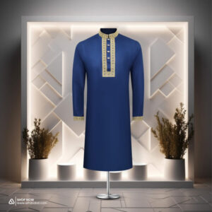 Premium Embroidered Panjabi – AH03